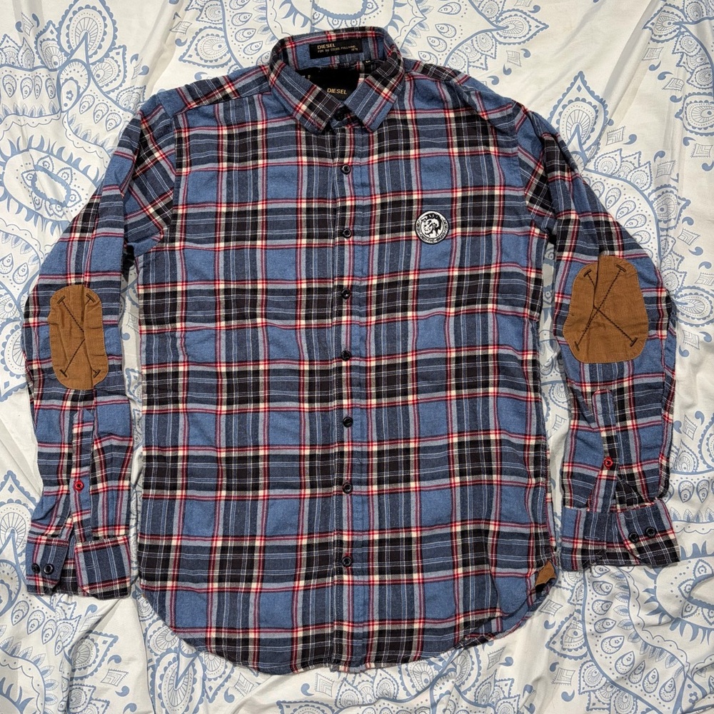 Diesel Flannel Shirt Small